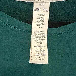 New Balance Teal Women's Jersey Top